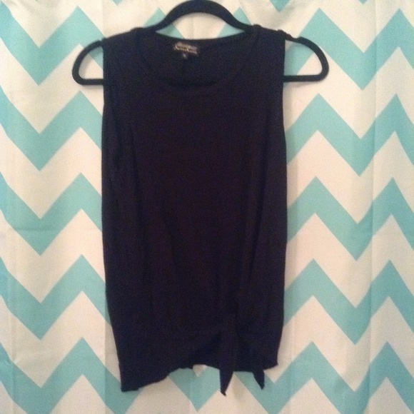 GAMEDAY black mussel tee with tie in front - Picture 2 of 3